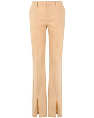 LES FILLES D'EVA Pantalones Con Detalle De Abertura - Blanco