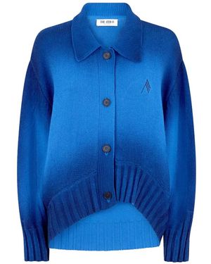 The Attico Button Cardigan - Blue