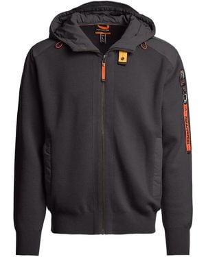 Parajumpers Hooded Zip-Up Jumper - Black