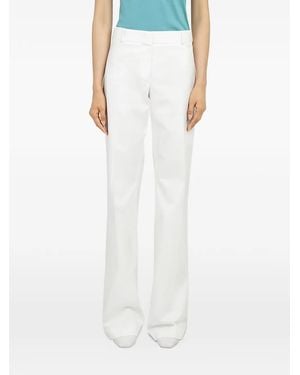 Ferragamo Hose Mit Bügelfalten - Weiß