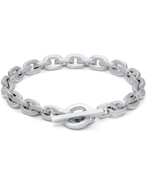 MAOR Cuadro Anchor-Chain Bracelet - White