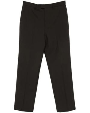 Sandro Pressed-Crease Tailored Pants - Black
