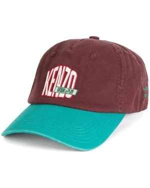 KENZO Work And Play Trucker Cap - Red