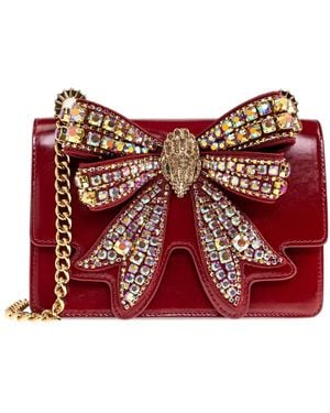 Kurt Geiger Small Shoreditch Bow Jewel-Embellished Satchel Bag