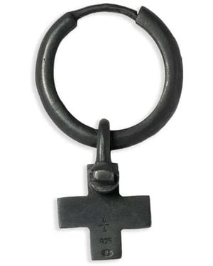 Parts Of 4 Cross-Charm Earring - White