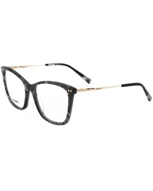 Missoni Patterned Square-Frame Glasses - Gray