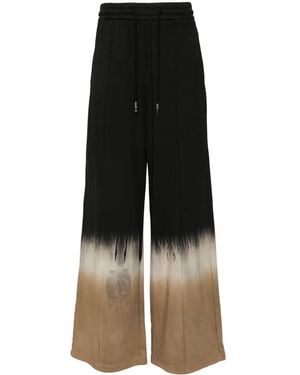 Feng Chen Wang Tie-Dye Sweatpants - Black