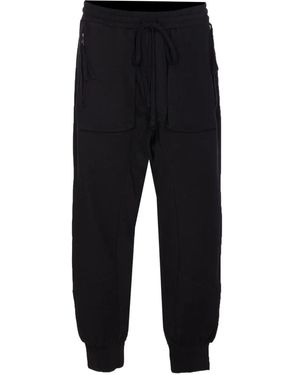 Thom Krom Elasticated-Waist Pocket Trousers - Blue