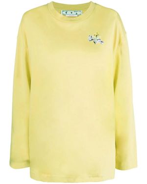 Off-White c/o Virgil Abloh アロー Tシャツ - イエロー
