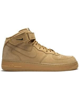 Nike Air Force 1 Trainers - Brown