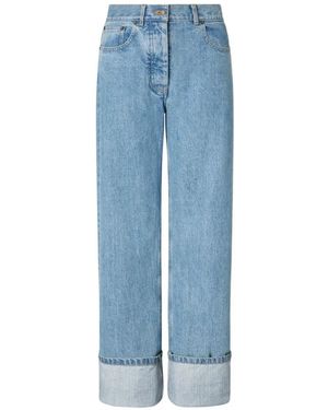 Thom Browne Turn-Up Jeans - Blue