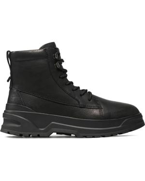 Vagabond Shoemakers Stivali Isac Con Plateau - Nero