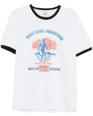 WILD DONKEY Camiseta estampada con cuello redondo - Blanco