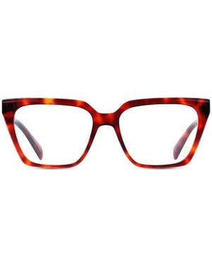 Liu Jo Eckige Brille - Rot