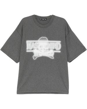 MASTERMIND WORLD T-Shirt À Logo Imprimé - Grey