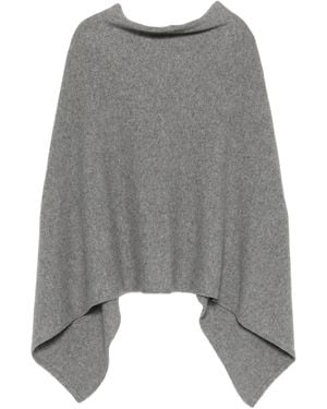 Bompard Poncho De Cachemira - Gris