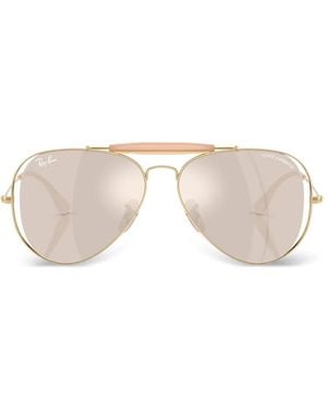 Ray-Ban Arista Metal Sunglasses - Natural