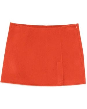 P.A.R.O.S.H. High-Waisted Mini Skirt - Red