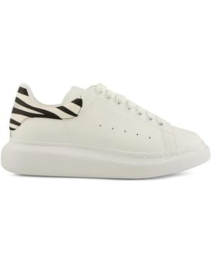 McQueen Sneakers Con Inserti - Bianco