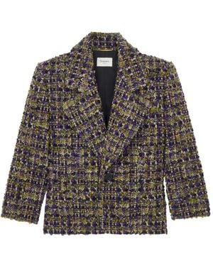 Saint Laurent Single-Breasted Jacket - Multicolor