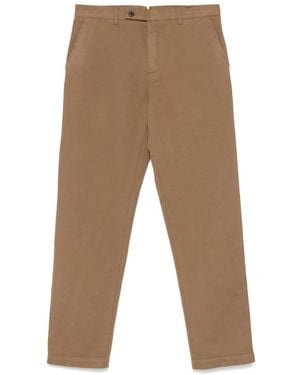 Sunspel Slub-Texture Pants - Natural