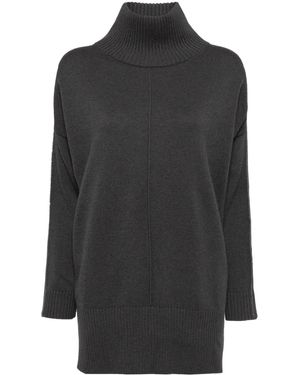N.Peal Cashmere Metal カシミアセーター - ブラック