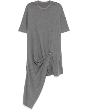 JNBY Vestido asimétrico - Gris
