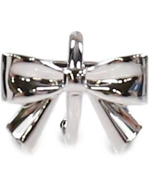 YVMIN Bow-Detail Ring - Black