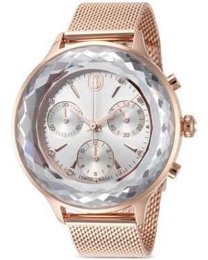 Swarovski Nova Round-Face 37Mm Watch - Gray