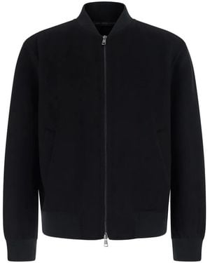 Low Brand Veste Bomber À Fermeture Zippée - Black