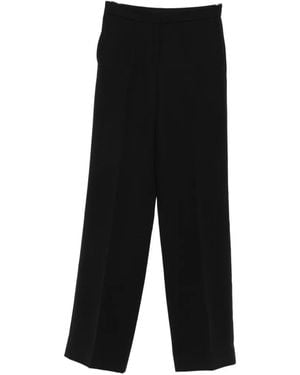 Twinset Wide-Leg Tailored Pants - Black
