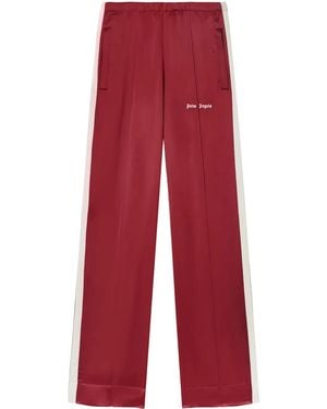 Palm Angels ロゴ トラックパンツ - レッド