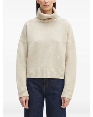 Sporty & Rich Jersey con cuello vuelto - Blanco