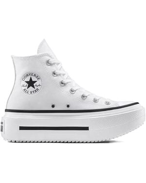 Converse Sneakers mit Plateau - Weiß