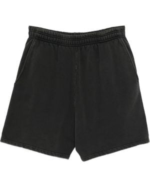Entire studios Boxing Elasticated-Waist Shorts - Black