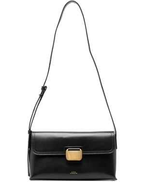 A.P.C. Small Simone Shoulder Bag - White