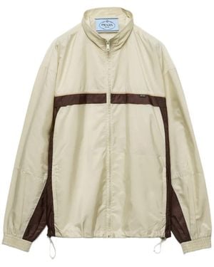 Prada Chaqueta Ligera Re-Nylon - Neutro