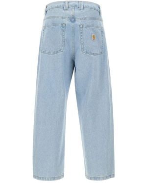 Carhartt Logo-label five-pocket jeans - Azul