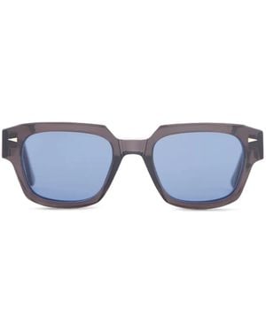 Ahlem Rivoli Rectangle Sunglasses - Blue