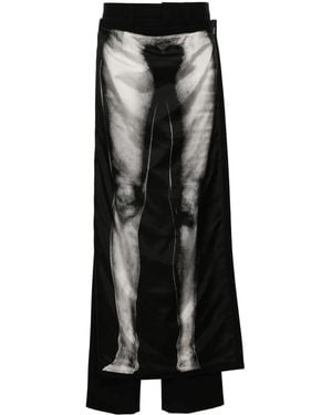 Jean Paul Gaultier The Body Marinière パンツ - ブラック