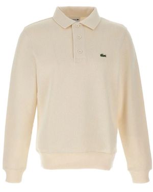 Lacoste ロングスリーブ ポロシャツ - ホワイト