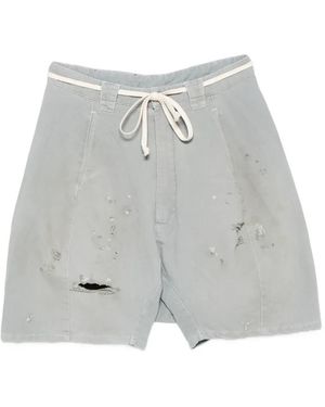 RIVINGTON roi Rebis Bermudas Con Pinzas - Gris