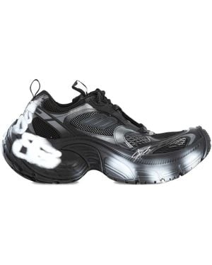 Balenciaga 6Xl Panelled Trainers - Black