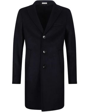 BRERAS Milano Geknöpfter Mantel - Blau