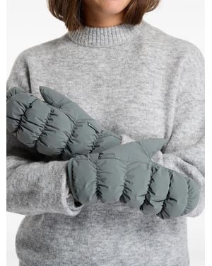 Columbia Csc Luxe Quilted Mittens - Grey
