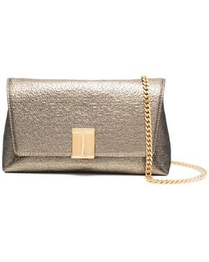 Tom Ford Metallic Leather Chain Shoulder Bag - Natural