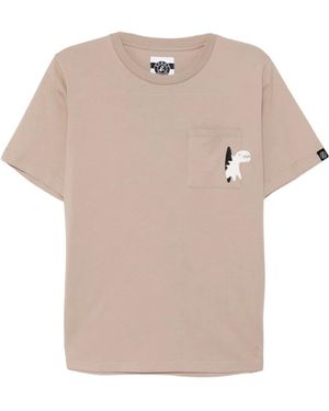SPORT b. by agnès b. Dino-Patch Pocket T-Shirt - Natural