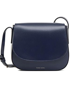Mansur Gavriel レザー ショルダーバッグ - ブルー