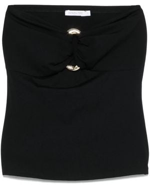 Patrizia Pepe Essential Top - Black