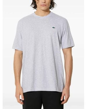 Lacoste Logo-Embroidery T-Shirt - White